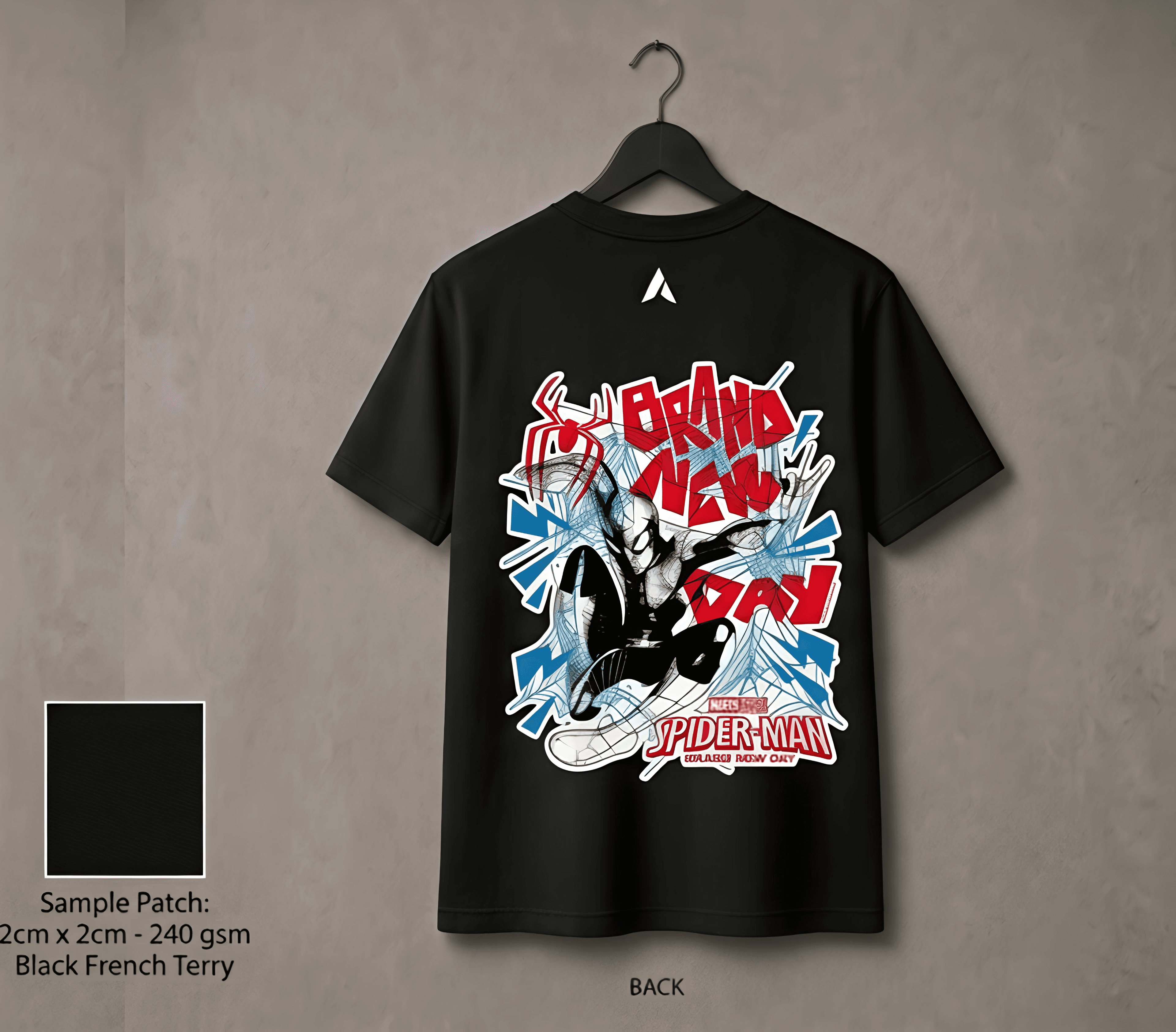 Spiderman BND (black, no front design) - Image 1